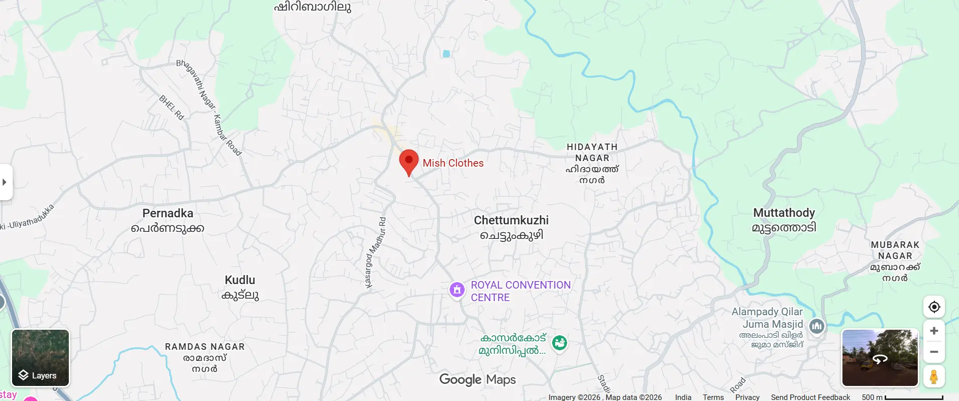 Wholesale kidswear India store location map